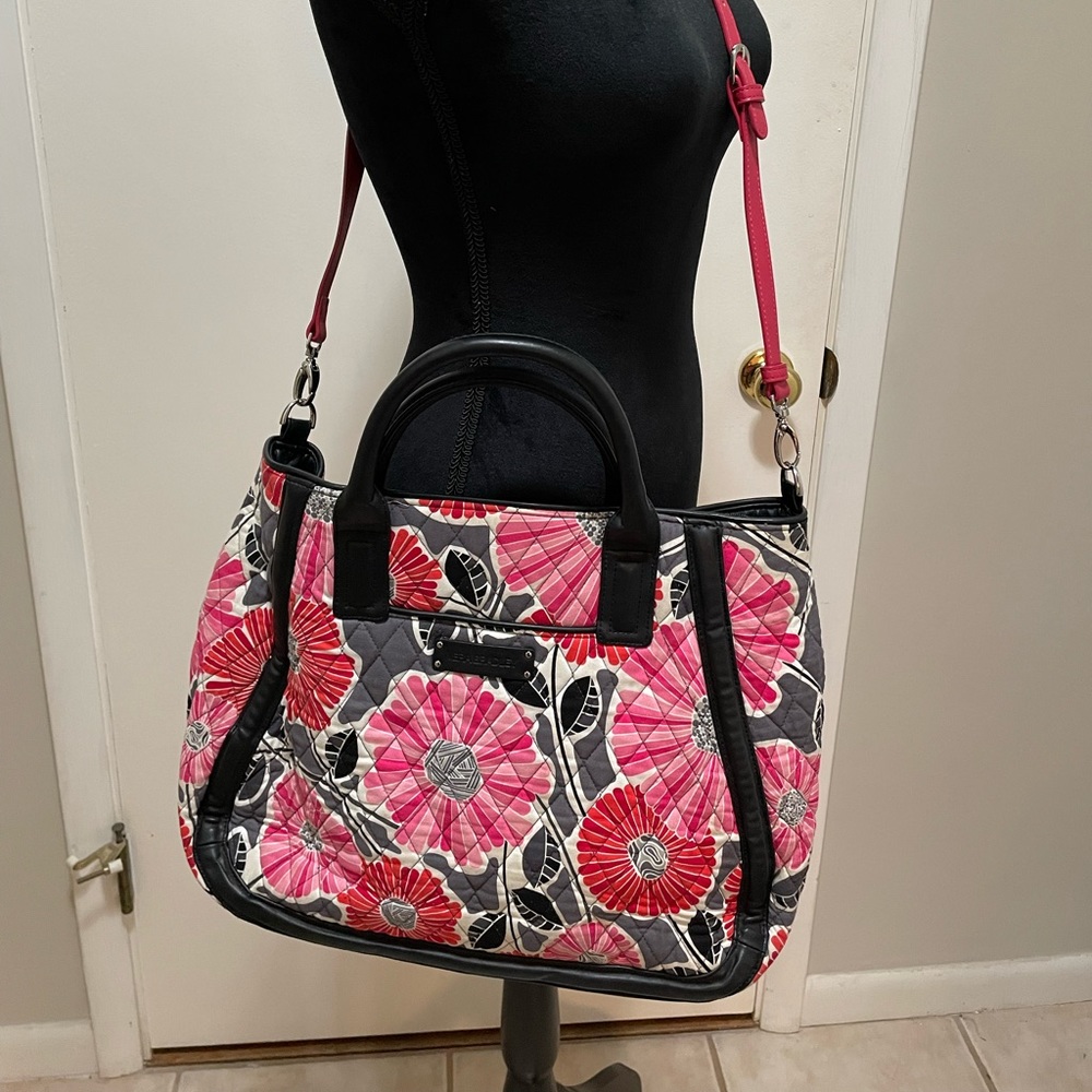 Vera Bradley bundle. Satchel and small crossbody wallet.